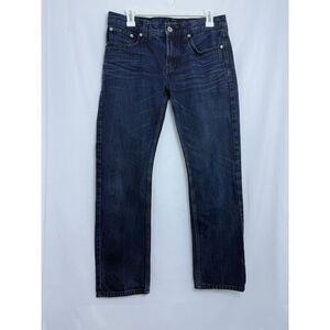 Bullhead Denim Co‎ Men's Slim Fit Dark Wash Straight Leg Jeans 29x30